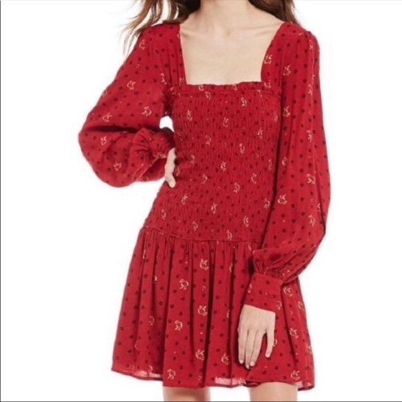 Free People Dresses & Skirts - Free people two faces smocked dress